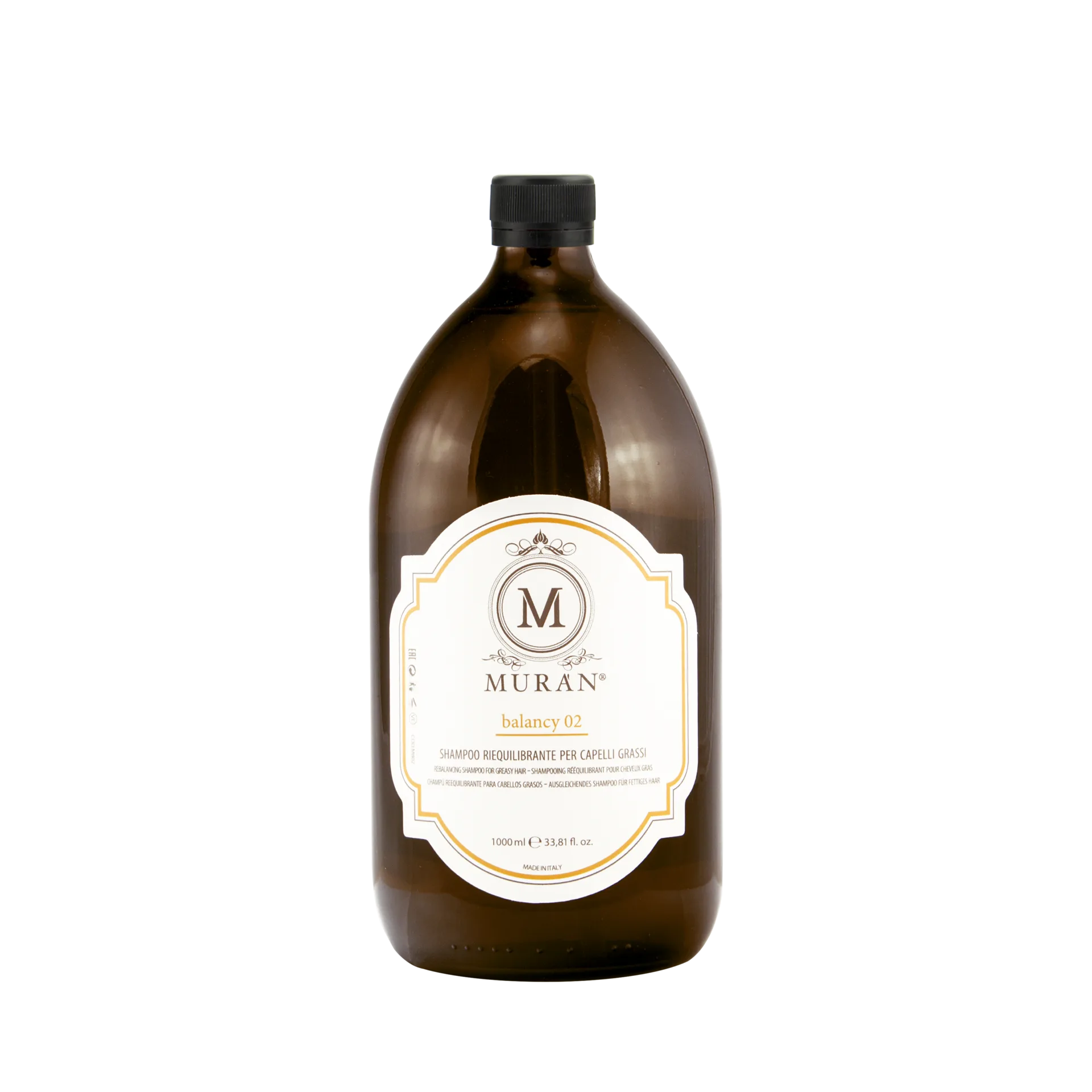 Balancy 02 — Rebalancing Shampoo For Greasy Hair (1000 ml)